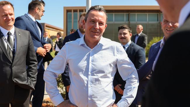 Mark McGowan may be forced to plead with eastern states as extensive flooding threatens Western Australia’s food supply. Picture: Getty Images