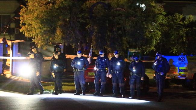Police are investigating possible bikie links to the shooting. Picture: Adam Taylor.