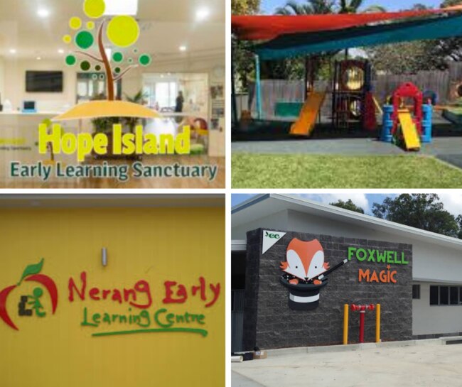 Gold Coast childcare centres need to improve in some areas.