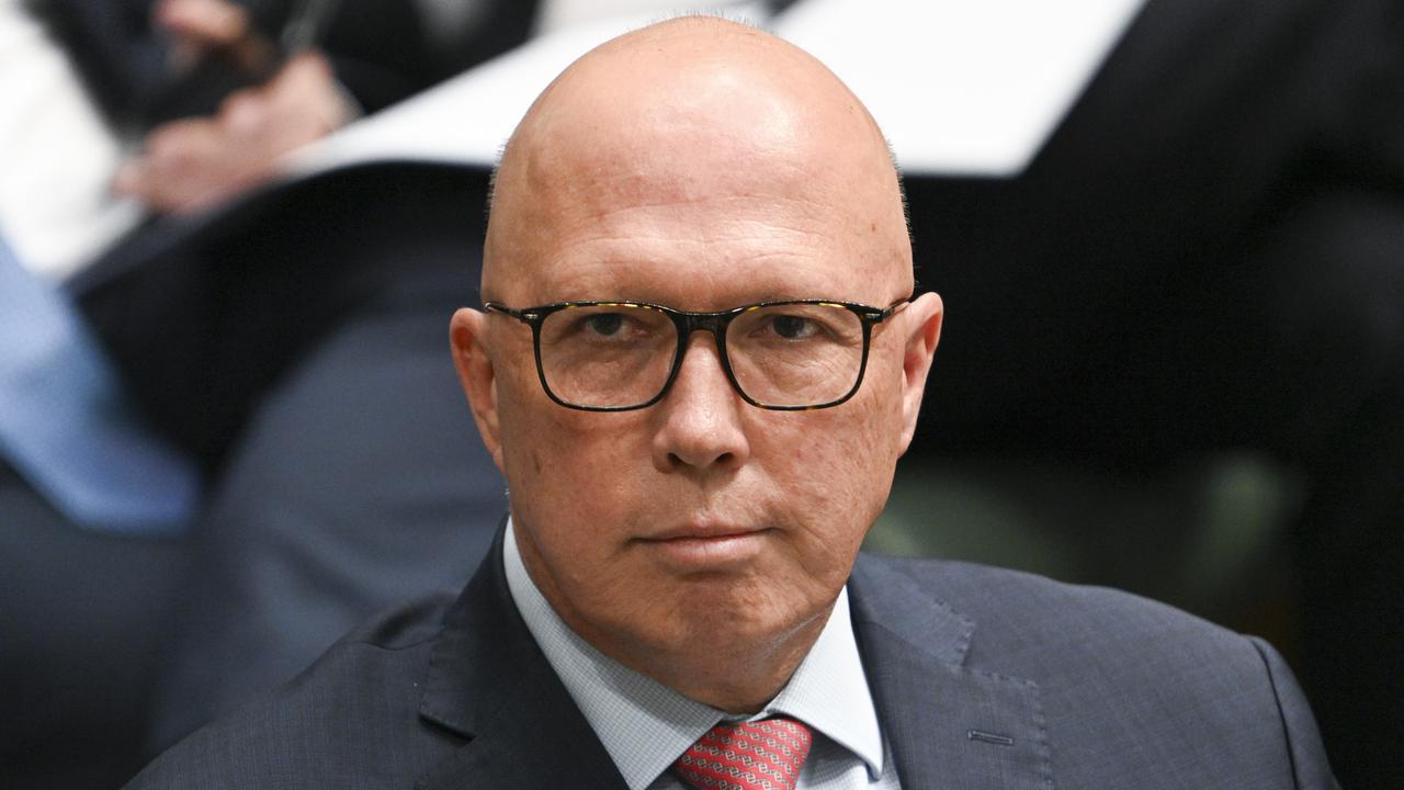 Peter Dutton said he had a good idea of who the culprit could be. Picture: NCA NewsWire / Martin Ollman