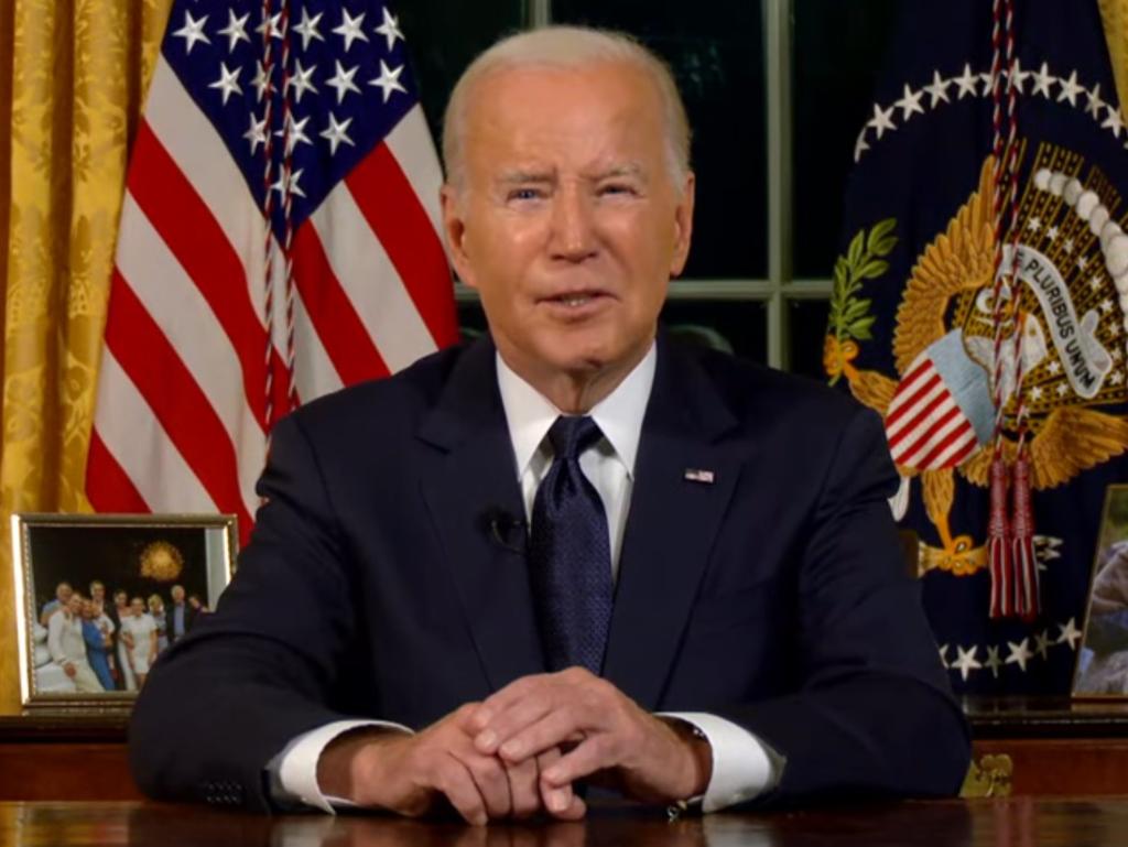 US President Joe Biden. Picture: YouTube