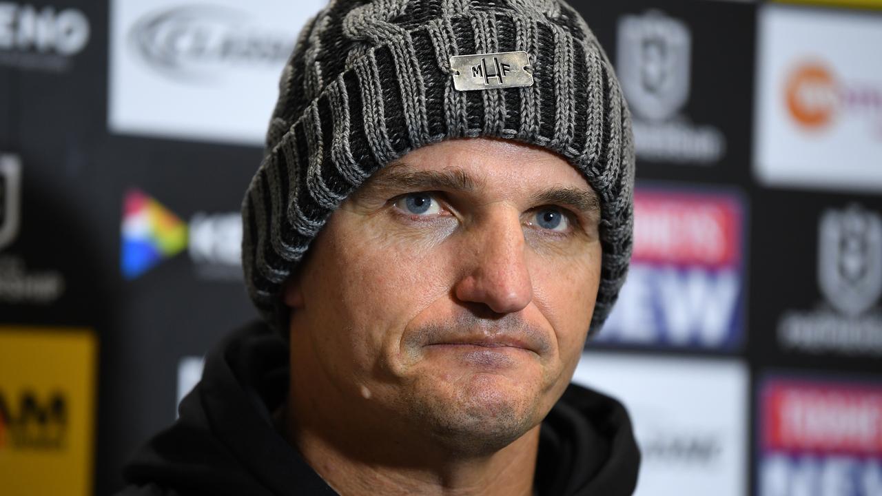 Panthers coach Ivan Cleary is being investigated by the NRL over his halftime referee approach.