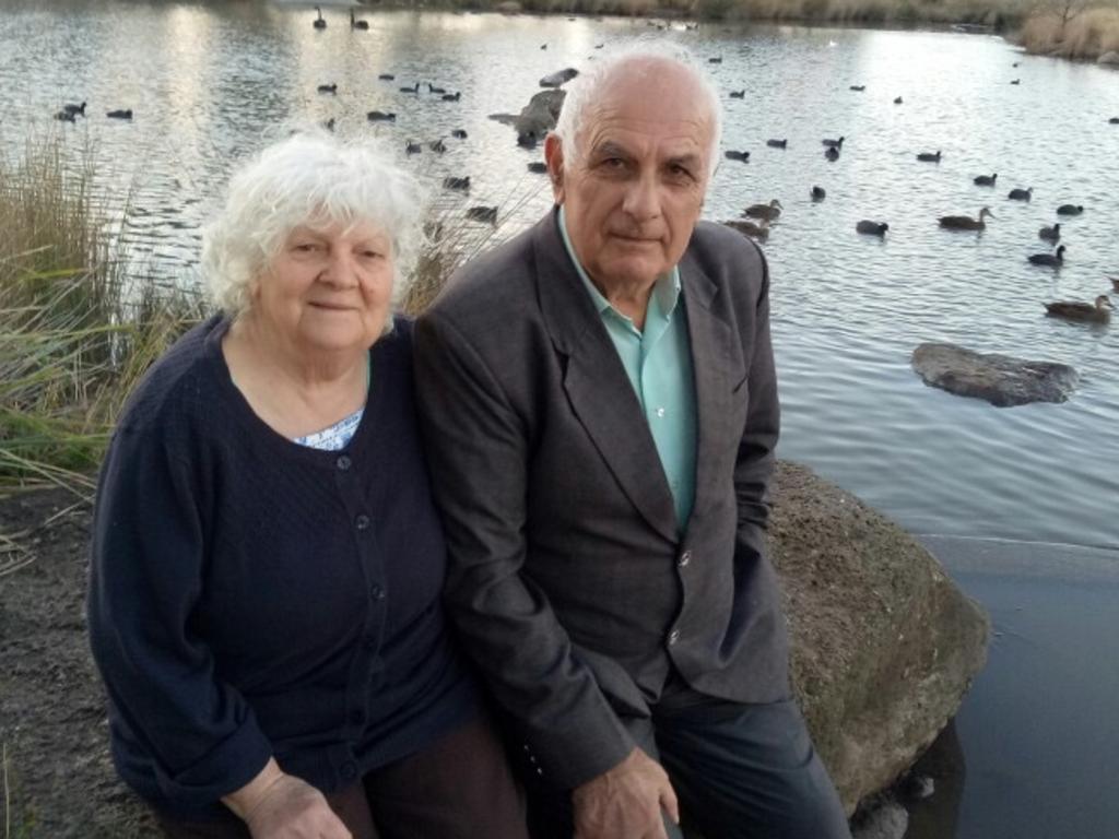 Maidstone man Haralambos Bakirtzidis, 79, who died of coronavirus, was married to wife Niki for almost 60 years. Picture: Supplied