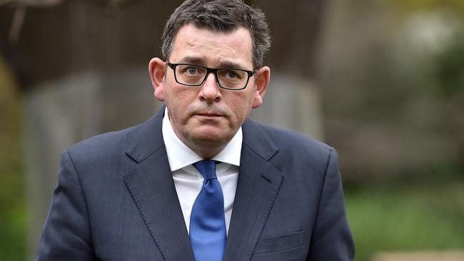 Premier Daniel Andrews has locked down Victoria for the sixth time. Picture: NCA NewsWire / Nicki Connolly