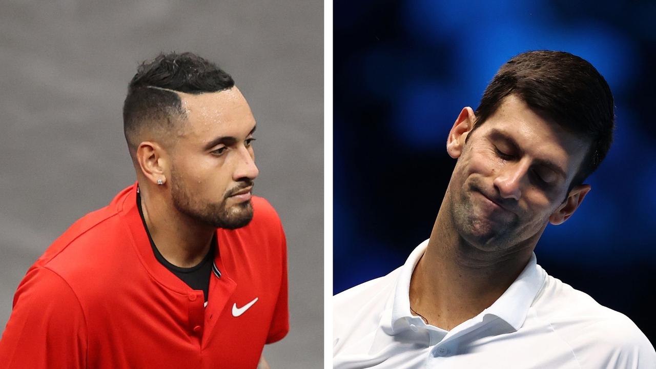 Nick Kyrgios has tweeted about Novak's situation. Photo: Getty Images