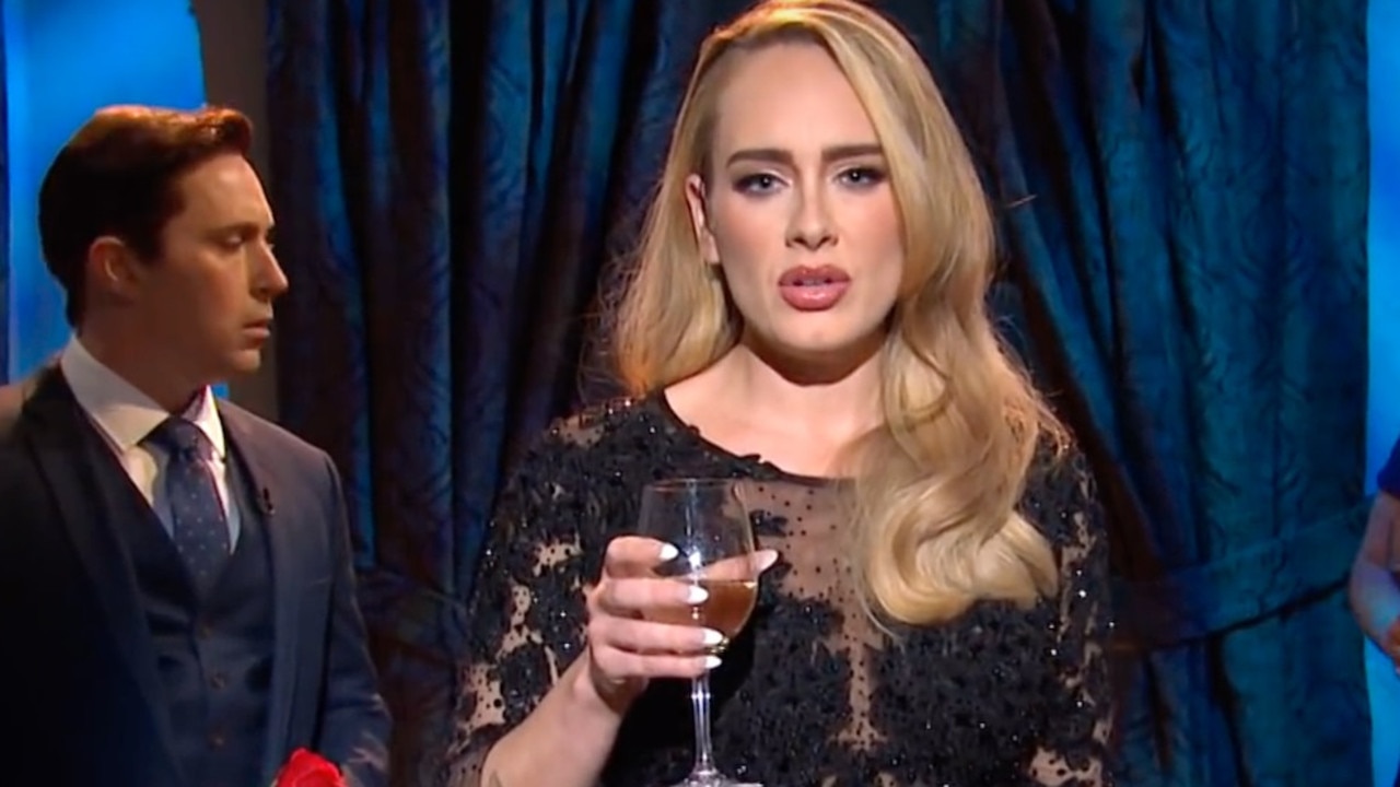 Adele on Saturday Night Live late last year.