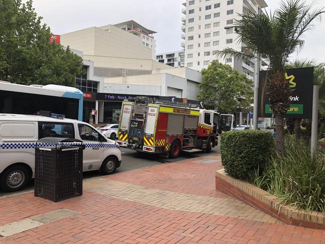 Police have been called to Centrelink in Wollongong after a man threw petrol over the carpets. Picture: Madeline Crittenden