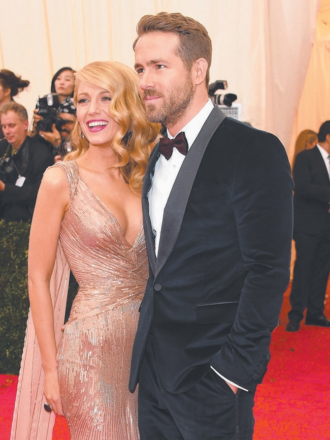 Blake Lively and husband Ryan Reynolds.