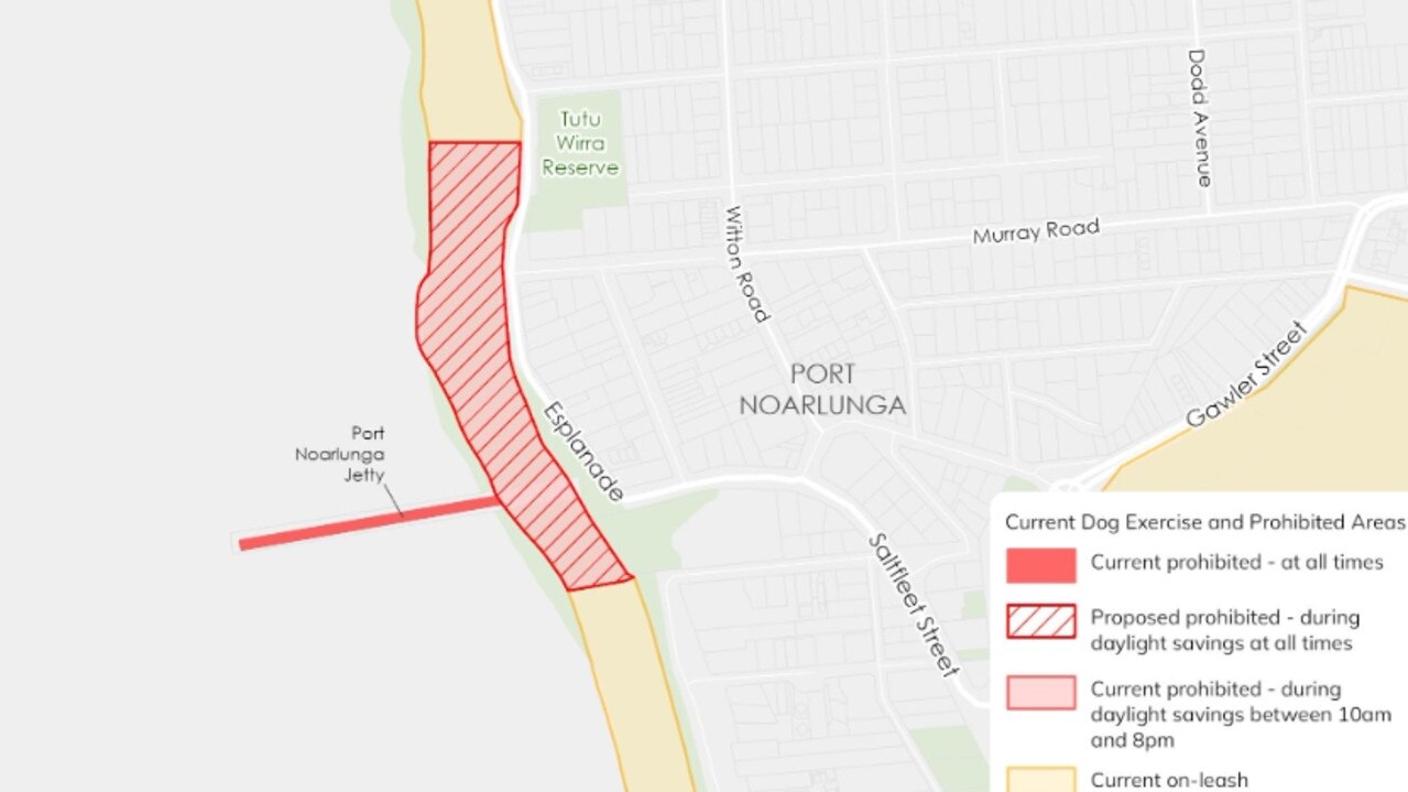 This proposed change aims to prohibit dogs at Port Noarlunga Beach at all times during daylight savings.