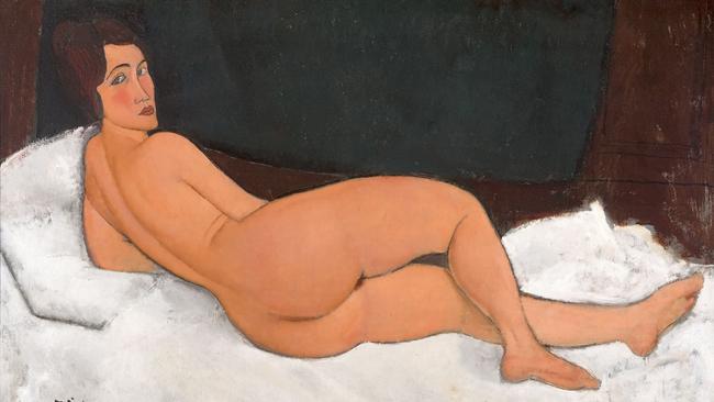 A nude by Amadeo Modigliani.