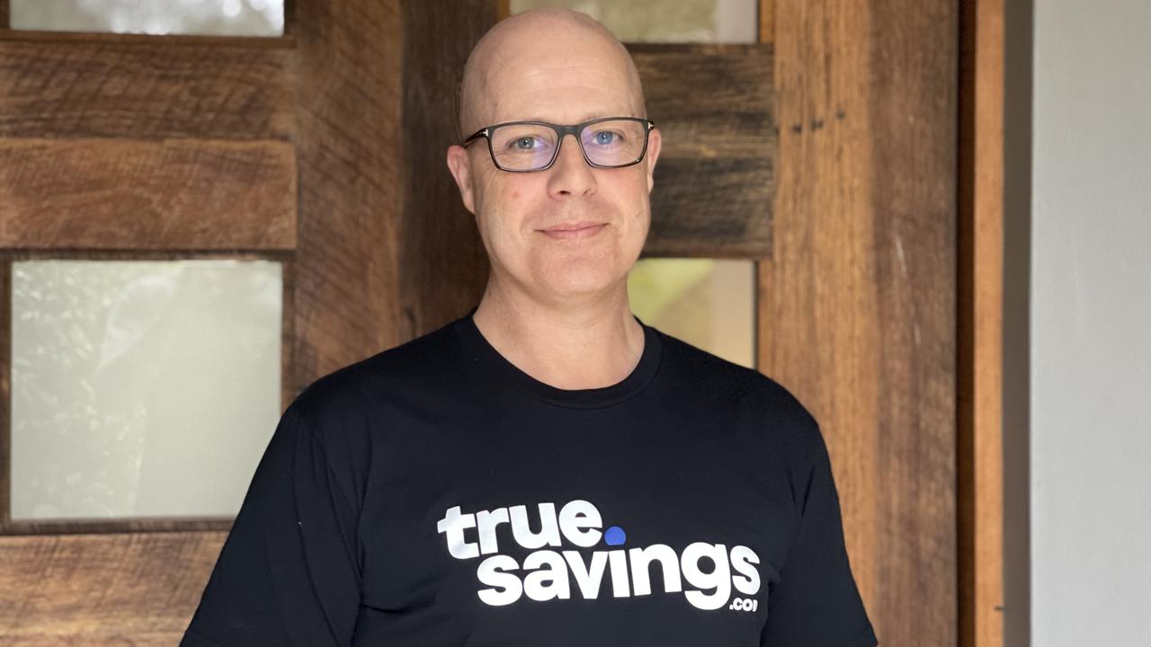 Pete Steel, founder and CEO of True Savings. Picture: Supplied