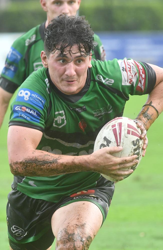 Meninga Cup Blackhawks against Souths Logan Magpies at Jack Manski Oval. Blackhawks Kyle Bader. Picture: Evan Morgan
