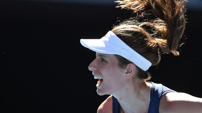 Britain's Johanna Konta ... not an Aussie (she reckons). Picture: AFP