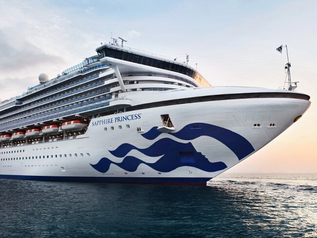 Princess Cruises ship Sapphire Princess.