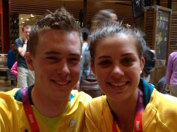 Rohan Dennis and Melissa Hoskins from their social media accounts .