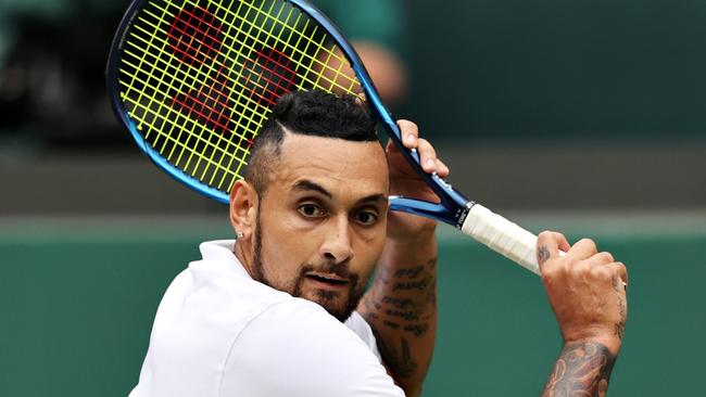 Nick Kyrgios will start his tennis summer in the Melbourne Summer Set event. Picture: Getty Images