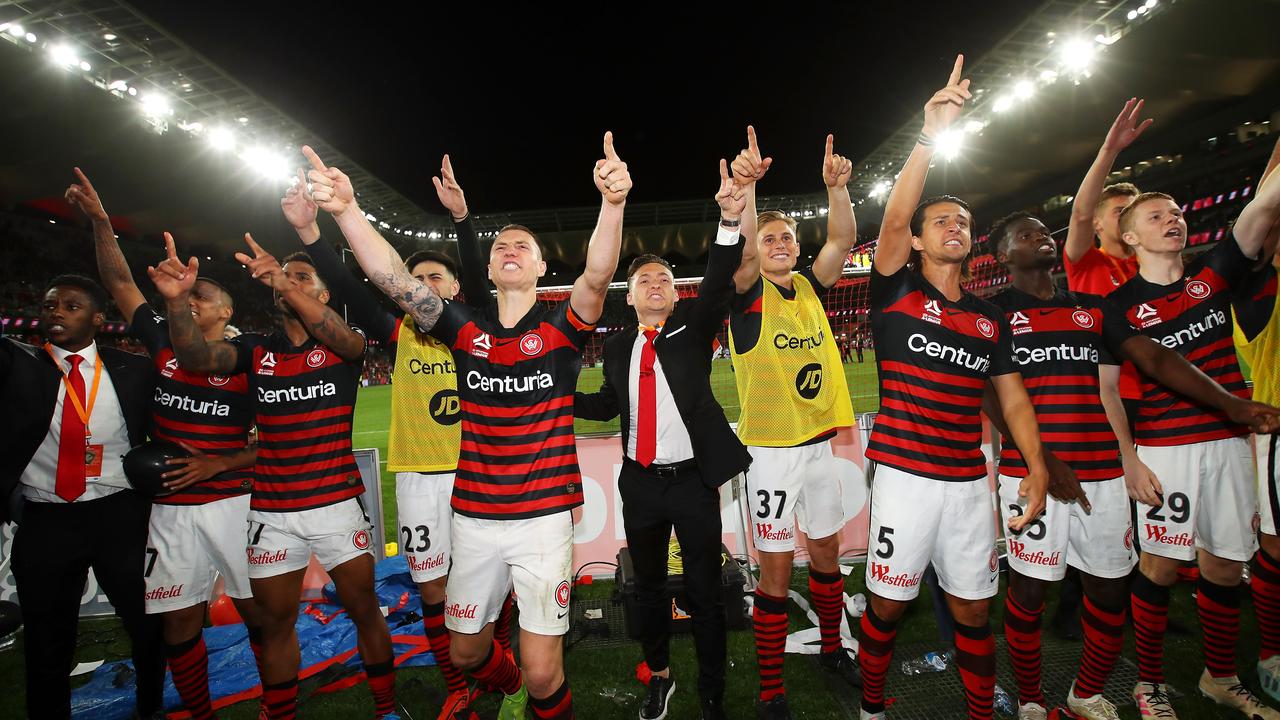 Western Sydney Wanderers ended a run of nearly 1000 days of not winning the derby.
