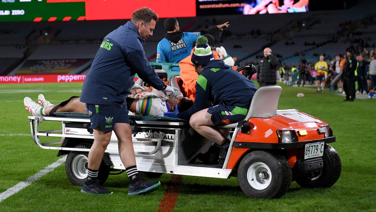 Raiders backrower Corey Harawira-Naera out of hospital after