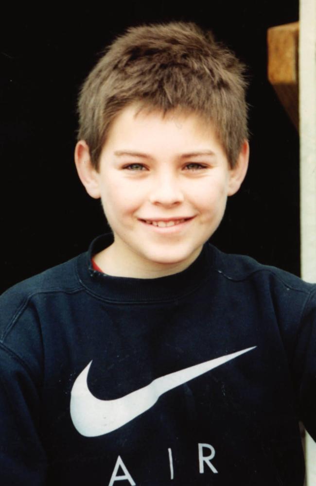 Daniel Morcombe was 13 when he was abducted.