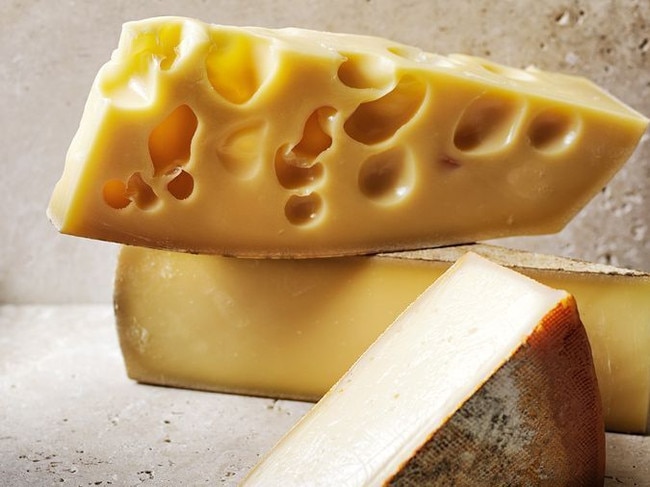 Selling Swiss cheese without holes is a big no no in America.