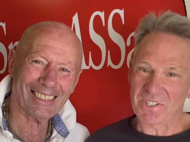 Don Scott and Sam Newman Picture: Instagram