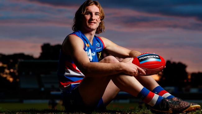 Central District FC gun Dyson Sharp is tipped to be one of Australia’s top future AFL prospects. Picture: Matt Turner.