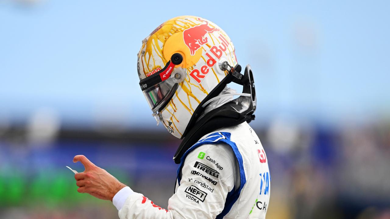 Ricciardo fought back after the cruel penalty. (Photo by Rudy Carezzevoli/Getty Images)