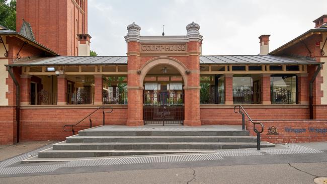 Justice Michael Walton sentenced Adam Jay Azzi in Wagga Supreme Court today. Picture: Michael Frogley