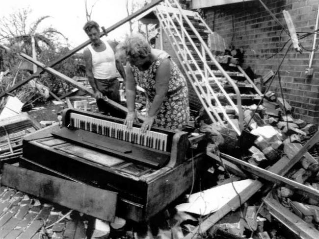 Cyclone Tracy caused major destruction to Darwin.