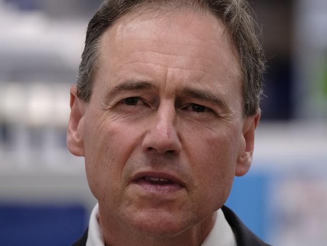 Greg Hunt points finger on boosters