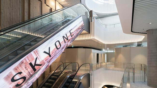 The interior of Sky One Plaza. Picture: Glen Hester Photography.