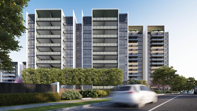 Gold Coast developer Homecorp Property Group and global funds manager Morgan Stanley plan to create the city’s first dedicated build-to-rent project, a $200 million venture at Varsity Lakes. Picture: Supplied