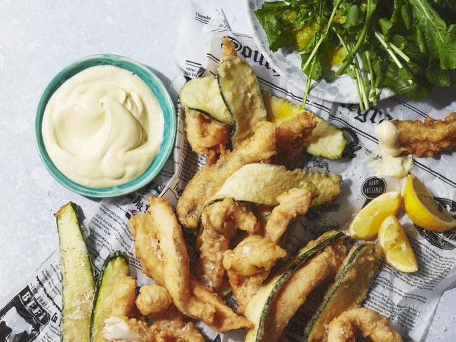 Fish & Chips. Photo by Craig Wall. Food Styling by Jenn Tolhurst.