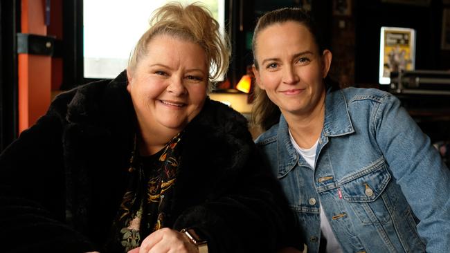 Zoe Coombs Marr says it was great working with all her great queer mates like Magda Szubanski ... but at times she wished it was them doing the show. Picture: Supplied