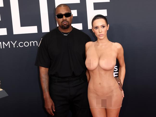 Kanye West and Bianca Censori have not been pictured together in weeks. Picture: Getty Images