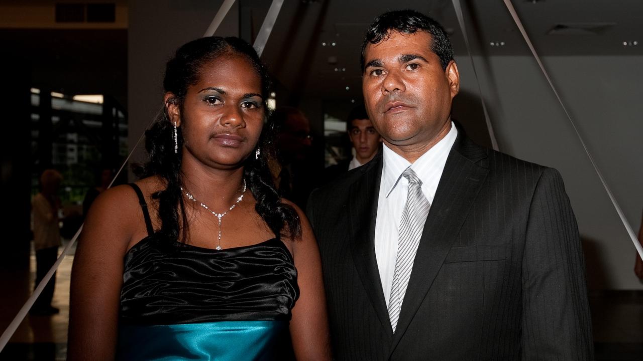 Janet Farrell and Jonathan Farrell at the 2009 Kormilda College formal. Picture: NT NEWS