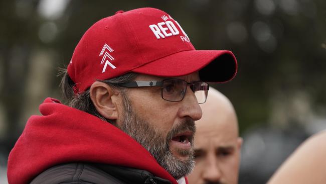 MPNFL: Edithvale-Aspendale v Red Hill. Red Hill coach. Picture: Valeriu Campan