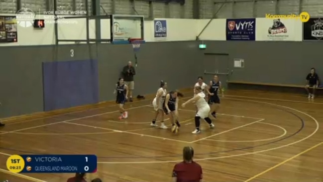 Basketball Australia U20 National Championships - Court 1, Day 3 Victoria v Queensland Maroon (IB-W)