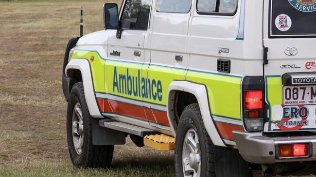 Queensland Ambulance Service generic ambulance. Picture: Dominic Elsome
