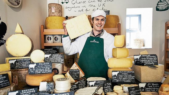 Andy Swinscoe at The Courtyard Dairy in Yorkshire, England.