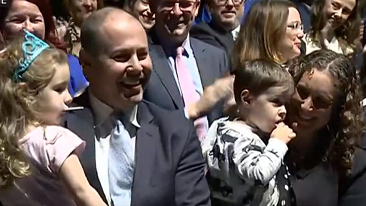 Treasurer Josh Frydenberg was a hit today. Picture: ABC