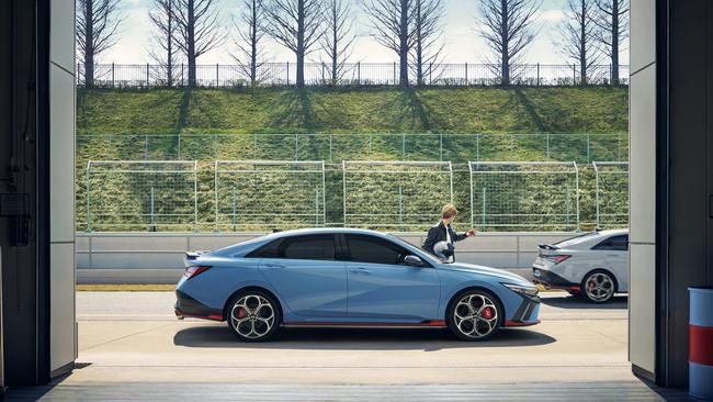 Hyundai has applied learnings from motorsport to the i30N sedan.