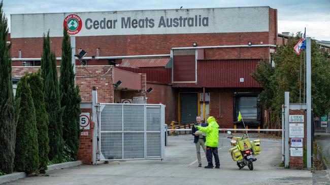 Three new cases have been linked to the Cedar Meats cluster. Picture: Getty Images