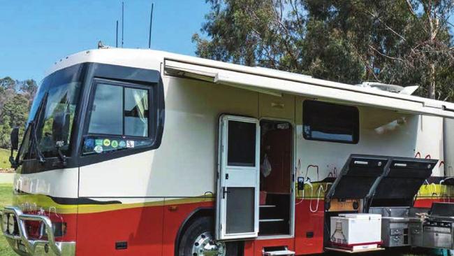 Mr Godfredson’s Denning motorhome that was sold by Infinity Motorhomes. Photo: CMCA