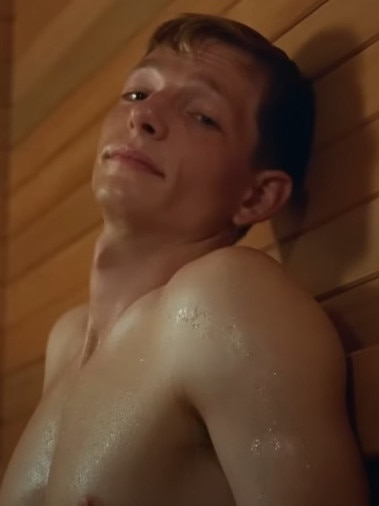 Actor Mike Faist bulked up to play a tennis pro in the film.