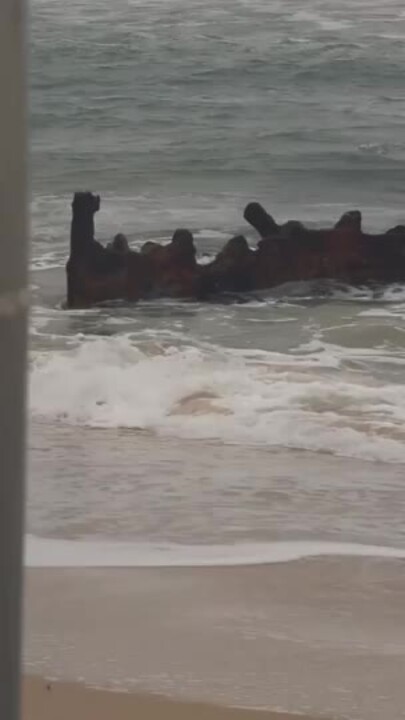 Shipwreck Driven Ashore More Than 130 Years Ago Unveiled By Ex-Tropical Cyclone Alfred