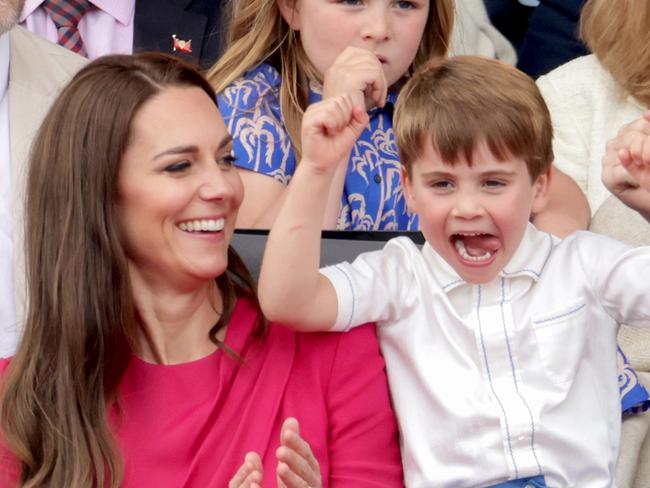 Prince Louis charmed the world with his antics during the Platinum Jubilee. Picture: Getty Images