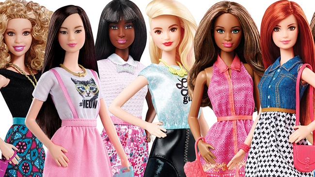 Barbie’s flat shoes: Mattel unveils Fashionista Barbies range | news ...