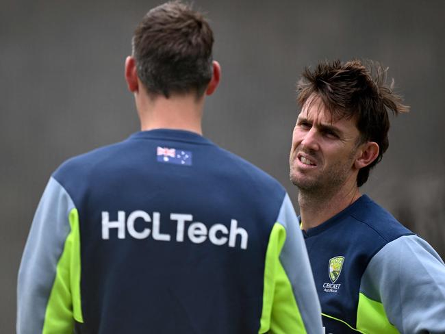 Beau Webster will replace Mitch Marsh in the Australian XI in Sydney. Picture: William WEST / AFP