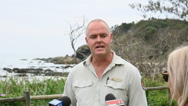 NPWS area manager Shane Robinson